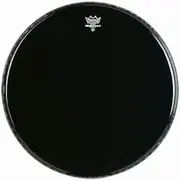 Remo ES-1022-MP 22-Inch Ambassador Marching Bass Drum Head, Ebony