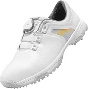 [SDEQA] Women's Golf Shoes Water Resistant Casual Sneakers Breathable Spikeless Big Size Lightweight for Golf Training