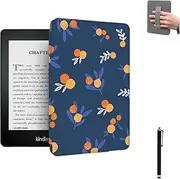 Sakenitly Case for Kindle Paperwhite 10th Generation(Model: PQ94WIF, 2018 Release), Lightweight Case with Hand Strap and Smart Auto Sleep/Wake