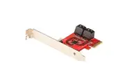 StarTech.com 4P6G-PCIE-SATA-CARD SATA PCIe Card - 4 Port PCIe SATA Expansion