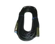100ft foot feet mixer to powered speaker extension cable 3pin XLR Male Female