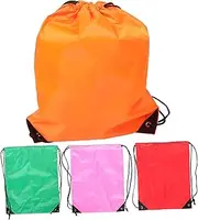 4pcs Backpack Drawstring Bag Sport Backpack Travel Daypack Travel Backpack Backpacks Backpack for Gym Drawstring Bag Balls Goodie Favor Bags Backpack Goodie Bags Polyester HONMEET