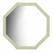Zohi Interiors Pali Octagonal Bone Mirror