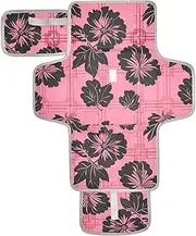 Reusable Toddler Changing pad with Tissue Pocket Portable Diaper Changing pad Lightweight & Foldable Changing Station
