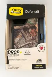 OtterBox Defender Case for iPhone 13 Pro Max/12 Pro Max - RealTree Edge Camo