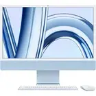 Apple 24" iMac with M3 Chip Blue 8-Core GPU 8GB RAM 256GB SSD Hebrew English
