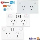 16A WIFI Touch LED Power Point GPO Socket Outlet Clipsal For Smart Google Alexa