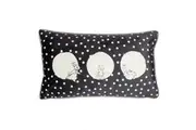 Peter Rabbit Spot Me Rectangular Cushion Cover (Charcoal) (30cm x 50cm)
