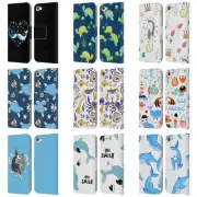 OFFICIAL HAROULITA SEA CREATURES LEATHER BOOK CASE FOR APPLE iPOD TOUCH MP3
