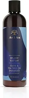 As I Am Dry & Itchy Dandruff Shampoo Olive & Tea Tree Oil 355mL (12floz)