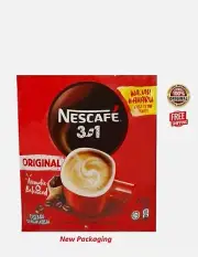 NESCAFE 3 in 1 Blend & Brew Original Instant Coffee 25 sticks - Free Shipping