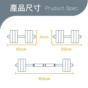 【BEFIT 星品牌】36KG 組合啞鈴組升級版 DUMBBELL (安全螺母/ 調節啞鈴/槓鈴/重訓/健身器材)