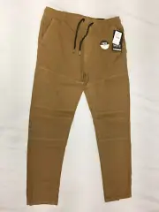 NWT MODERN CULTURE MENS MOTO STRETCH TAPER FIT DARK CHINO PANTS SIZE M
