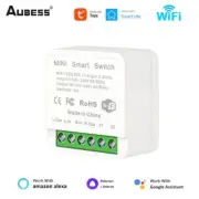 16A Tuya Smart WiFi Switch 2-way Control Switch Mini Breaker Smart Life Control
