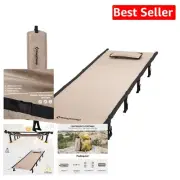 Compact Heavy-Duty Camping Cot for Adults - Perfect for Backpacking & Travel