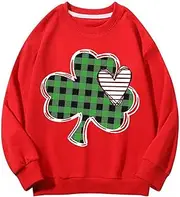 [Generic] Junior Zip up Round Neck Sweatshirts Spring and Autumn St. Day Middle and Large Children's Sweatshirts Retro Personality 2D Printing Children's Casual Sweatshirt Wraith Hoodie (Red, 6-7 Years)