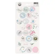 4 Pack Birdhouse Cardstock Stickers 4"X9"-#03 P13BIR13