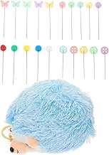 Angoily 1 Set Hedgehog Pin Cushion with Cute Animal Design Durable Sewing Pins Holder for DIY Projects and Crafts Convenient Storage Box Included for Quilting and Patchwork