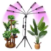 Grow Lights for Indoor Plants, Full Spectrum led Grow Light with Stand, 6 Arms
