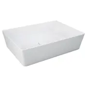 RAK Feeling Rectangular Above Counter Basin, Alpine White