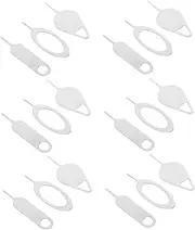 100x Sim Opening Needles Essential Remover Tools for Tablets Phones Made of Hardened Steel Silver