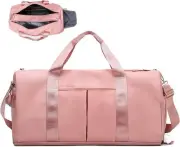 Sports Gym Bag for Women and Men,Travel Duffel Bag,Yoga Tote,Weekender Bag