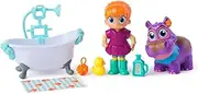 Vida the Vet, Juno’s Bubble Bath Pack with Vida & Color Changing Juno Action Figure & Doctor Kit Accessories, Kids Toys for Girls & Boys Ages 3 and up