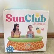 3D Pineapple Pool Sun Club 5' x 16.5 in NEW IN BOX