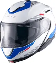 Nexx X.Lifetour Globe, flip up helmet , color: White/Silver/Blue/Red , size: 3XL