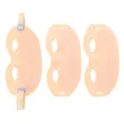 3pcs Microblading Practice Skin Silicone Plush With Elastic Adjustable Tape CHW