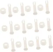 Pool Maintenance Tool Kit 12pcs Locking Pins Fit for Pool Brush Skimmer Net Leaf Rake Vacuum Head Universal for Easy Replacement