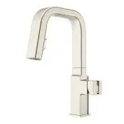 Pfister GT572-VRV Verve 1.8 GPM 1 Hole Pull Down Bar Faucet - - Nickel