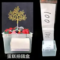 在飛比找樂天市場購物網優惠-[Hare.D]蛋糕抽錢盒套組 創意 搖錢樹 抽錢蛋糕盒 抽