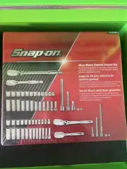snap-on tools 1/4" 3/8" drive metric socket set ratchet new sealed PS58FSMTMM