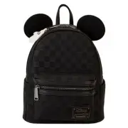 Disney Mickey Ear Checkerboard Mini Backpack