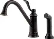 Pfister LG34-P0 Kitchen Faucets and Accessories, Tuscan Bronze