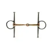 Coronet Copper Mouth Full Cheek Snaffle Bit