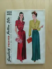 Clearance!!! Simplicity Vintage Magnet-refrigeration_Pattern 4534&4402