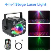 Party Projector Light LED Party Disco RGB Rotating Laser Projector Stage Light