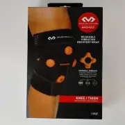 McDavid Myovolt Vibration Compression Knee Wrap for Leg Calf Thigh Deep Tissue