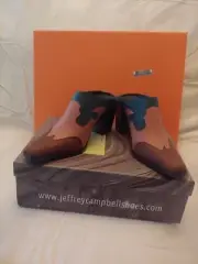 Jeffrey Campbell multi-colored mules size 6.5 new