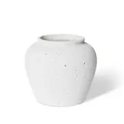 E Style Bexley 34cm Ceramic Plant Pot Round Home Decorative Planter White