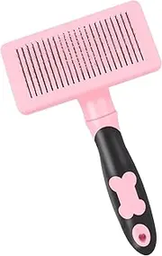 Dog Comb - Pet Grooming Comb | With Ergonomic Grip, Retractable Bristles, Pet Supplies For Long-Haired Care