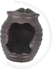 IWOWHERO Innovative Ceramic Fountain Jar Water Circulation for Aquarium Garden Decor Office Landscape