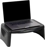 Lap Desk/Laptop Stand, Bed Tray, Folding Legs, Portable, Dorm, Plastic, 18.75...