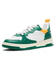 Steve Madden Women's Everlie Sneaker, Green Multi, 7.5