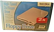 Verbatim SmartDisk Titanium 2x USB 2.0 External Floppy Disk Drive (FDUSB-TM2)