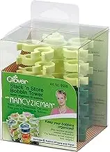 Clover Stack'N'Store Bobbin Tower, Clear