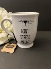 Mud Pie Mug “Don’t Stress Meow”