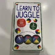 Learn to Juggle Kit With Book and 3 Juggling Balls New in package. Giftable